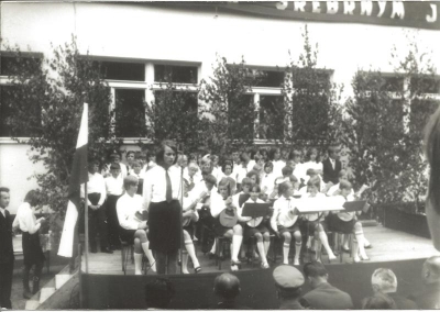 Oddanie do użytku budynku LO w Jodlowej 1969r.